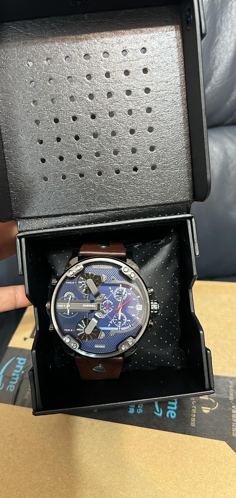 Amazon.co.jp: Diesel Men's DZ7314 The Daddies Series Stainless Steel ...