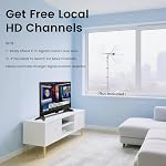 Feihe 19 Écran plat de pouce TV Construit en numérique ATSC Tuners, 1080p LED TV avec HDMI VGA AV USB Port pour cuisine, Chambre, RV, Caravane, Camping, Extérieur