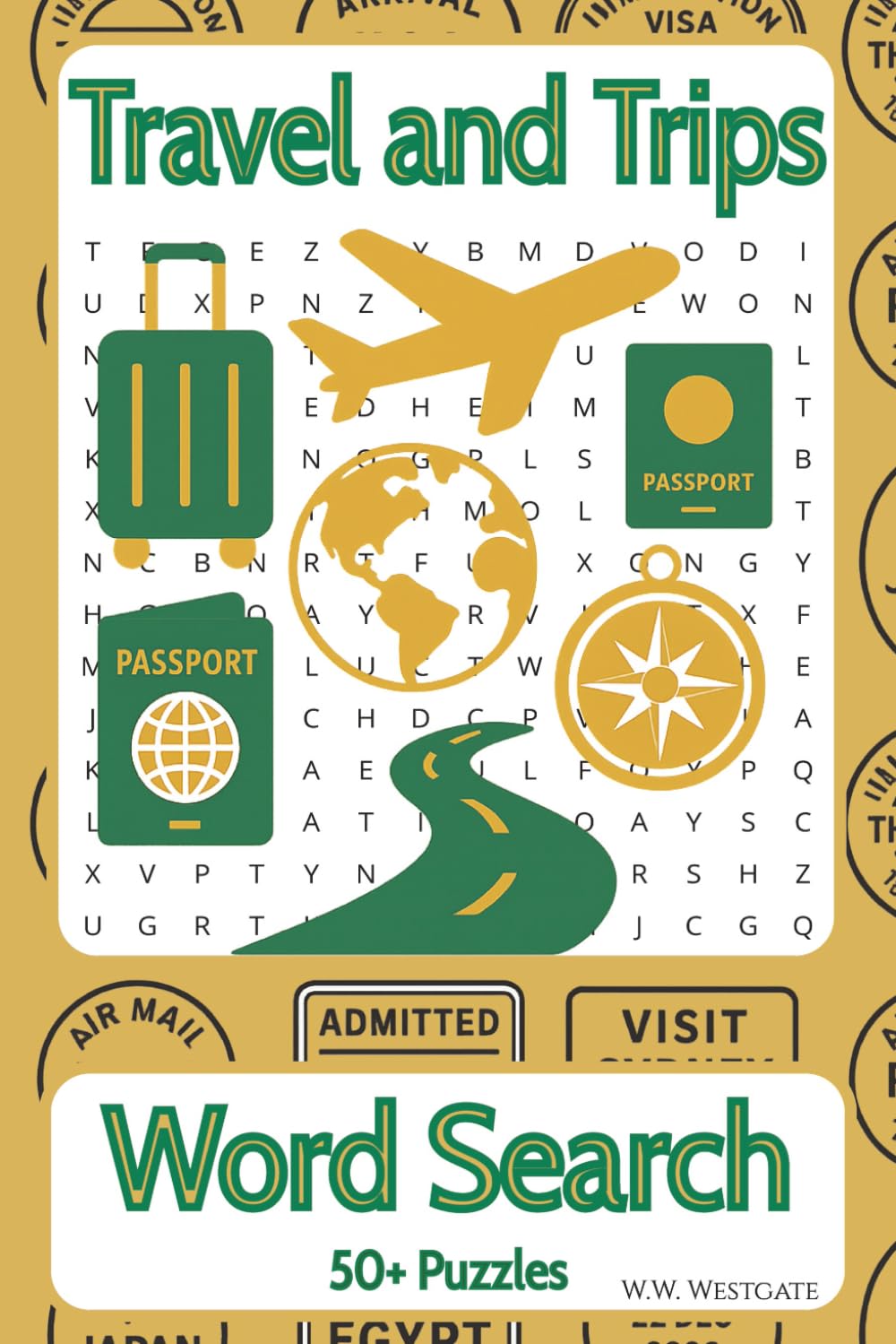 Travel and Trips Word Search