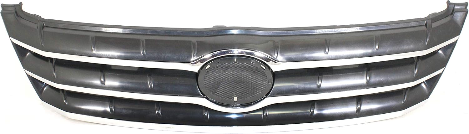 Evan Fischer Grille Assembly Compatible with 2005-2007 Toyota Avalon Textured Black Shell and Insert TO1200287