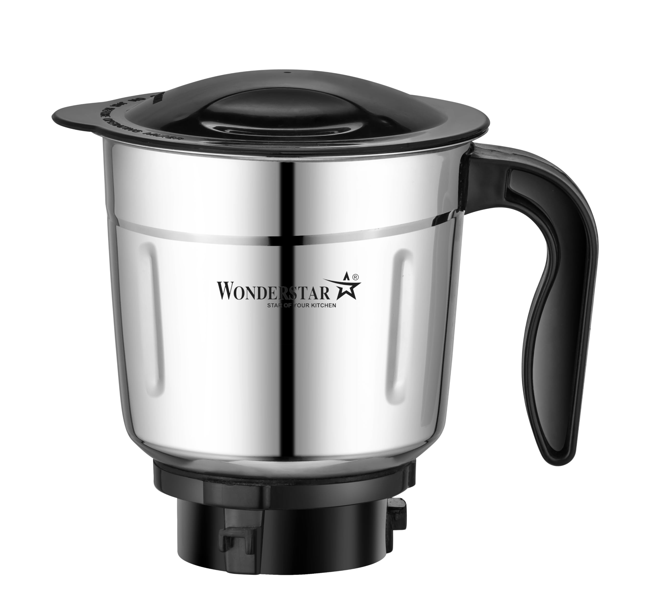 Wonder Star 1.0 Litre Dry Grinder Jar for Mixer Grinder | Perfect Fit for Preethi GALAXY, CRYSTAL, SPICE & All 3-Lock (Tri-Lock) Base Models | Premium Stainless Steel-image-15