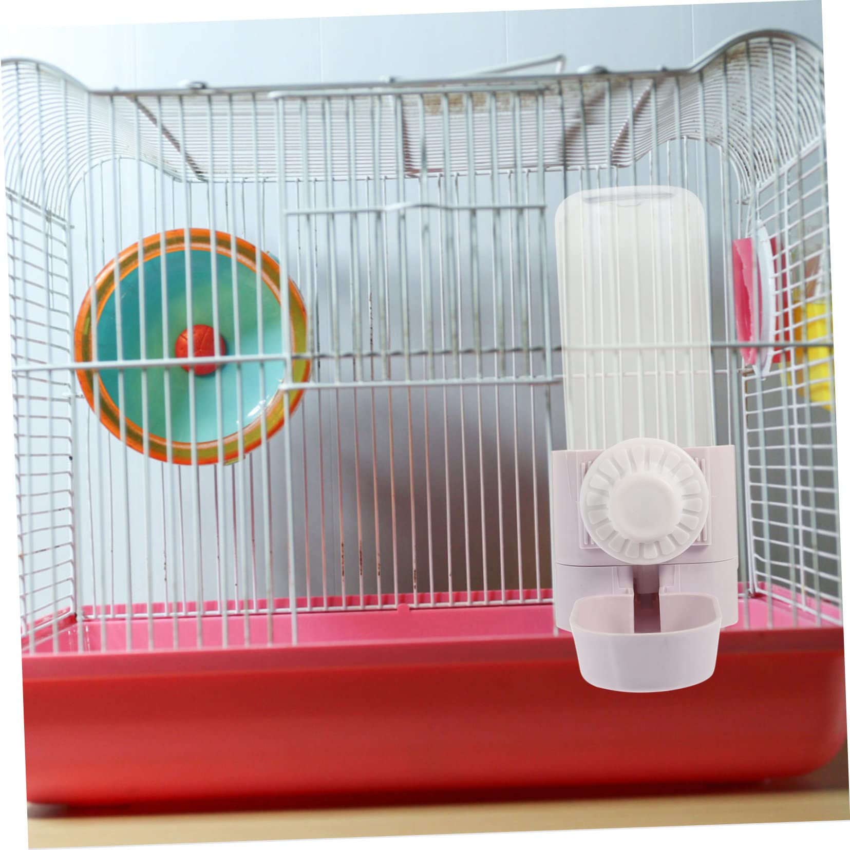 VANZACK 3pièces Bouteille Eau pour Animaux De Compagnie Abreuvoir Suspendu pour Rongeurs Lapins Et Hamsters Distributeur Automatique sans Fuite pour Cages Accessoire Pratique pour Petits
