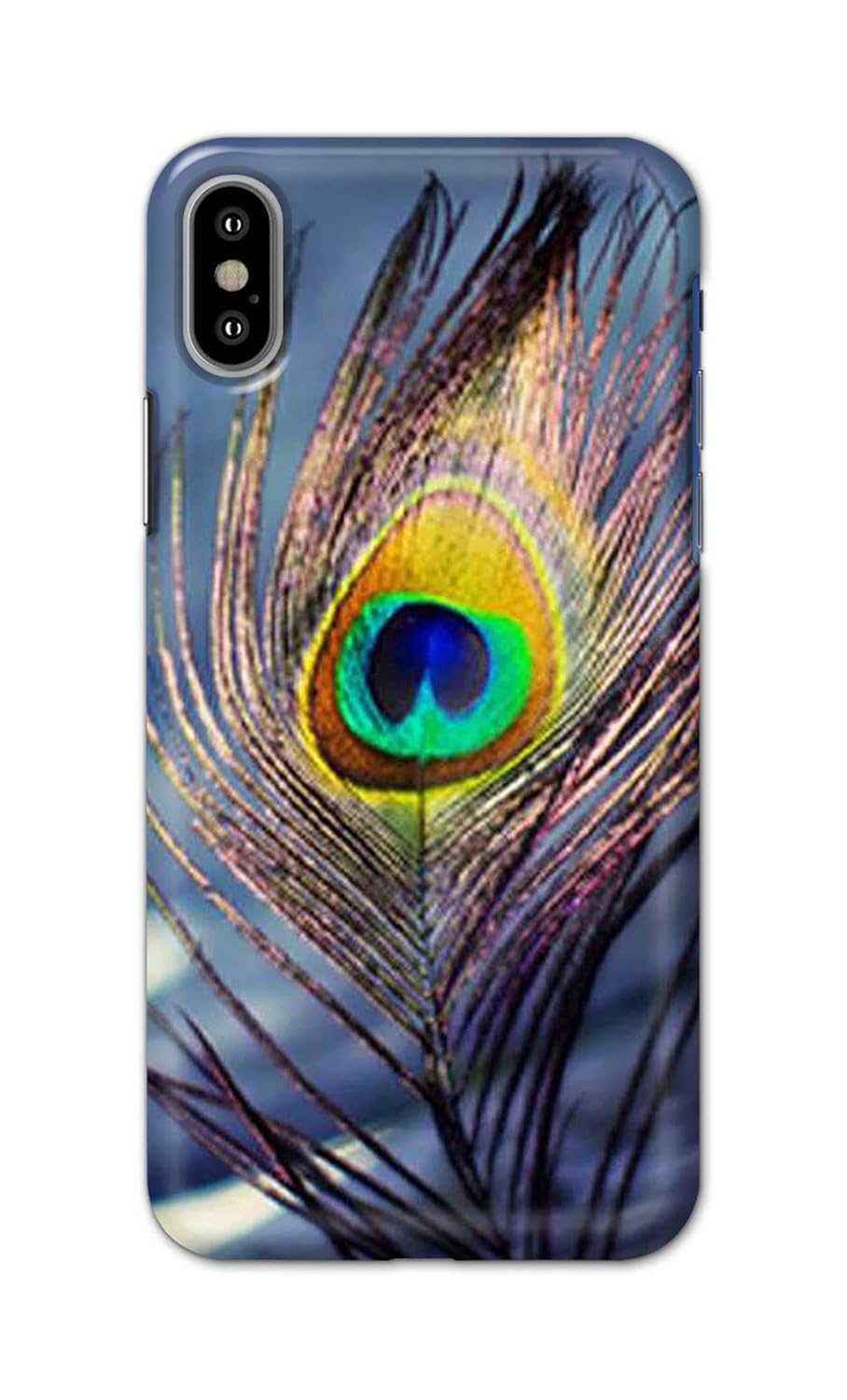 PalelaCases� Beauty of Peacock Feather Hard Back Case Cover for Apple iPhone X/iPhone 10 / iPhone Ten/iPhone Xs Back Cover -(K9) SLC1001 PalelaCases� Beauty of Peacock Feather Hard Back Case Cover for Apple iPhone X/iPhone 10 / iPhone Ten/iPhone Xs Back Cover -(K9) SLC1001
