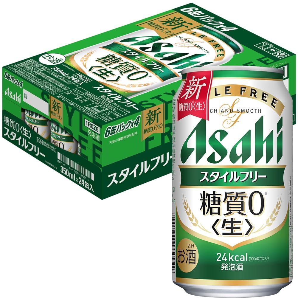 Amazon.co.jp: スタイルフリー アサヒビール 発泡酒 350ml×24本[6缶×4