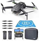 F11MINI Drone and H002 Landing Pad, F11MINI Drones with Camera for Adults 4K, Under 250g, 2 Batteries 60 Min Flight Time, Foldable & Lightweight, 5GHz WiFi, GPS Auto Return