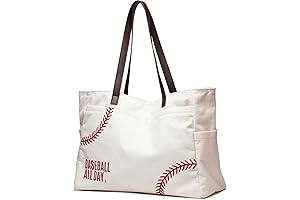 XL Baseball Mom Tote Bags For Women