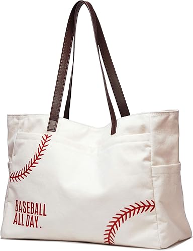 XL Baseball Mom Tote Bags - Baseball Gifts For Teens