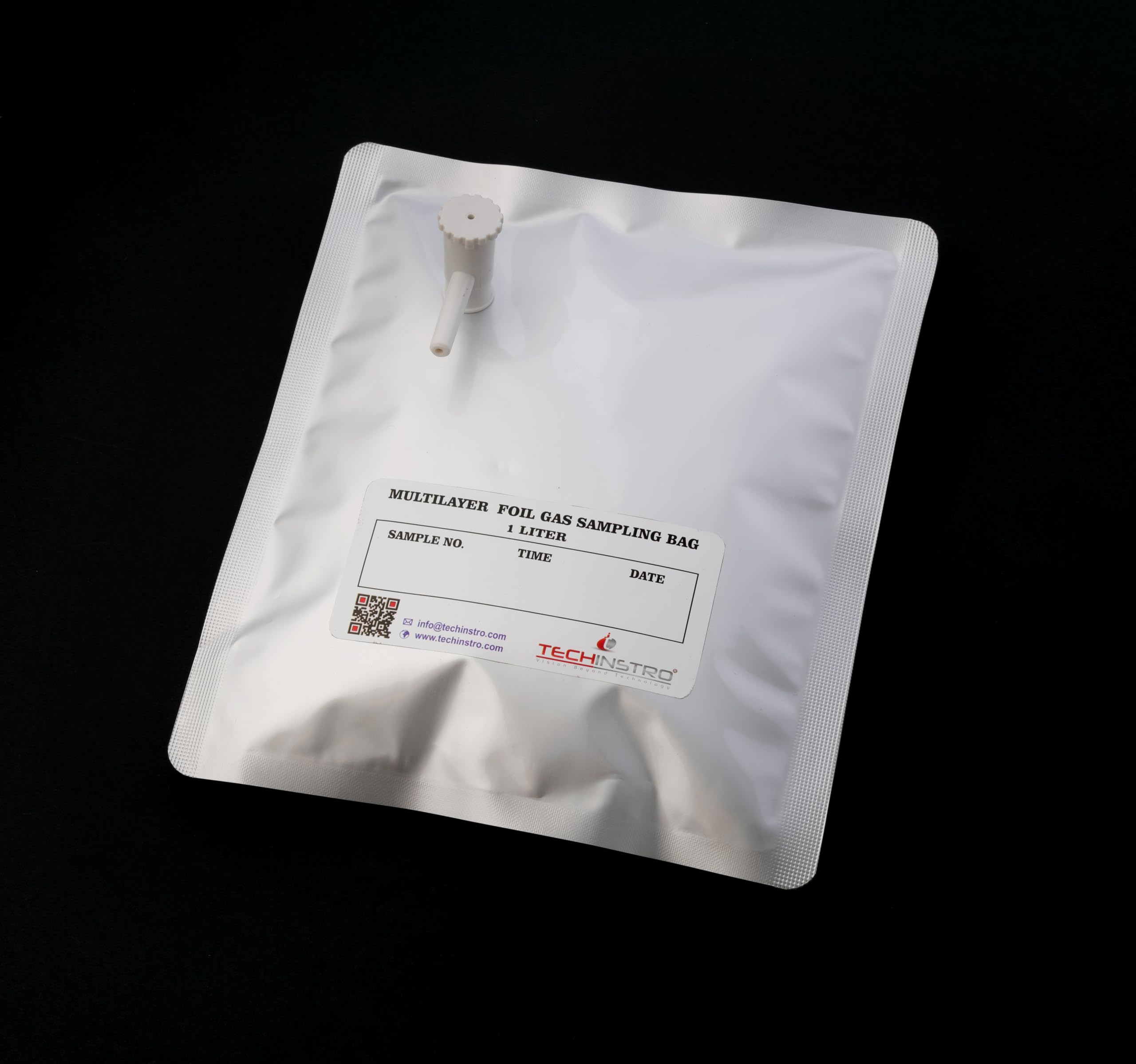 Multi Layer Foil Gas Sampling Bags (Capacity - 0.5 liter)(Pack of 1)