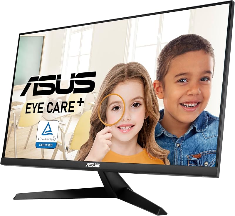 ASUS VY27UQ 27 Inch 4K UHD IPS Computer Monitor, HDMI, DisplayPort, Speaker | 3840 x 2160, IPS, HDR10, Adaptive Sync, Eye Care Plus, Blue Light Filter, Flicker Free, 3yr warranty, VESA Wall Mount, EPEAT image 2