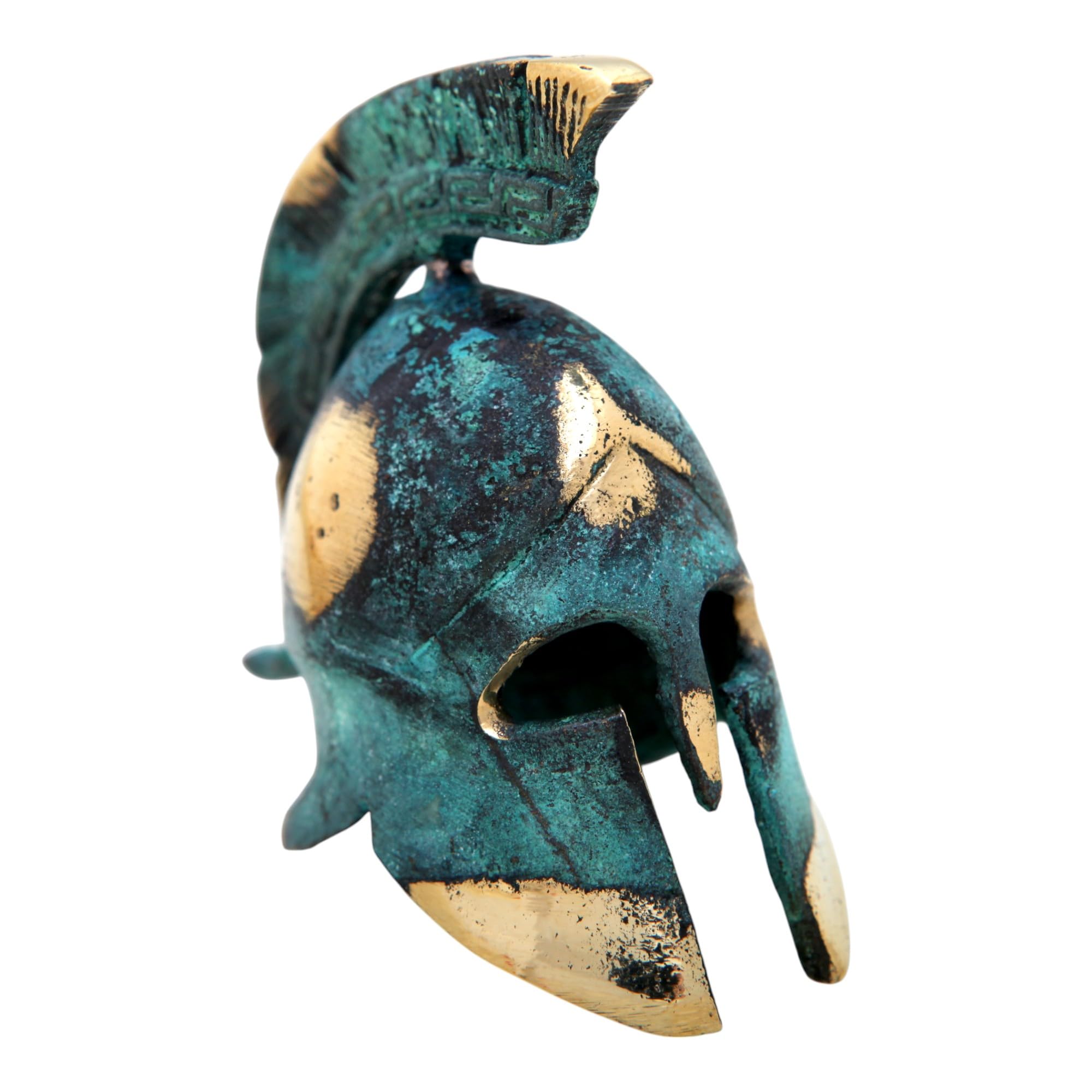 Iconsgr Ancient Greek Bronze Museum Replica of Spartan Officer Helmet (389)