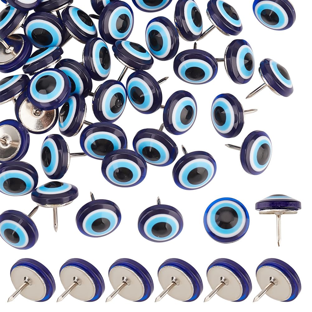 Chinchetas de ojo turco para solucionar el desorden en pizarras de oficina