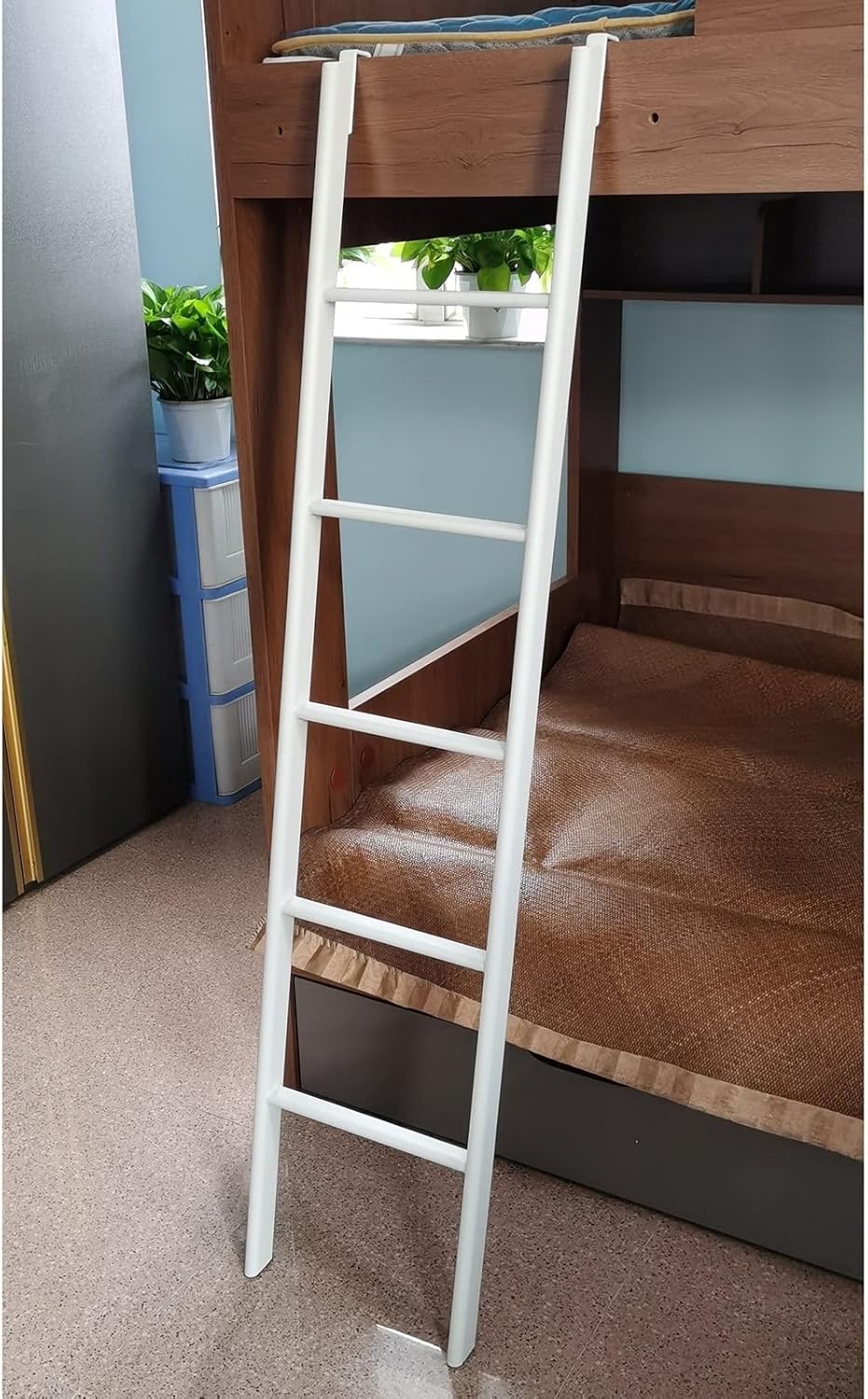 LSMKK Metal Bunk Bed Ladder Replacement, Rv Travel Trailer