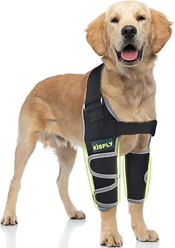 Miniatura 1 de Protector de codo de perro para osteoartritis, soporte de codo y hombro canino, displasia de codo, callos por presión, llagas por presión, soporte