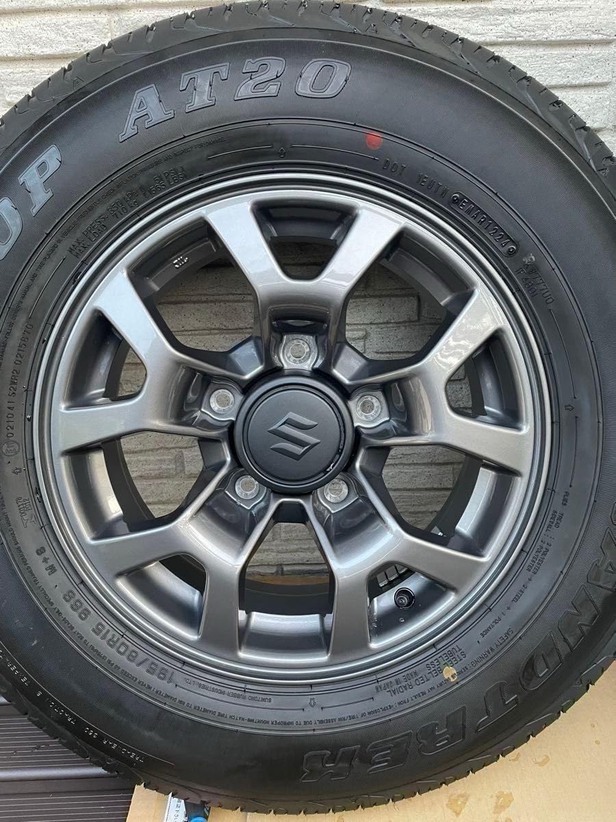 Amazon.co.jp: 2024年最新ジムニー シエラ純正タイヤホイールセット1本  