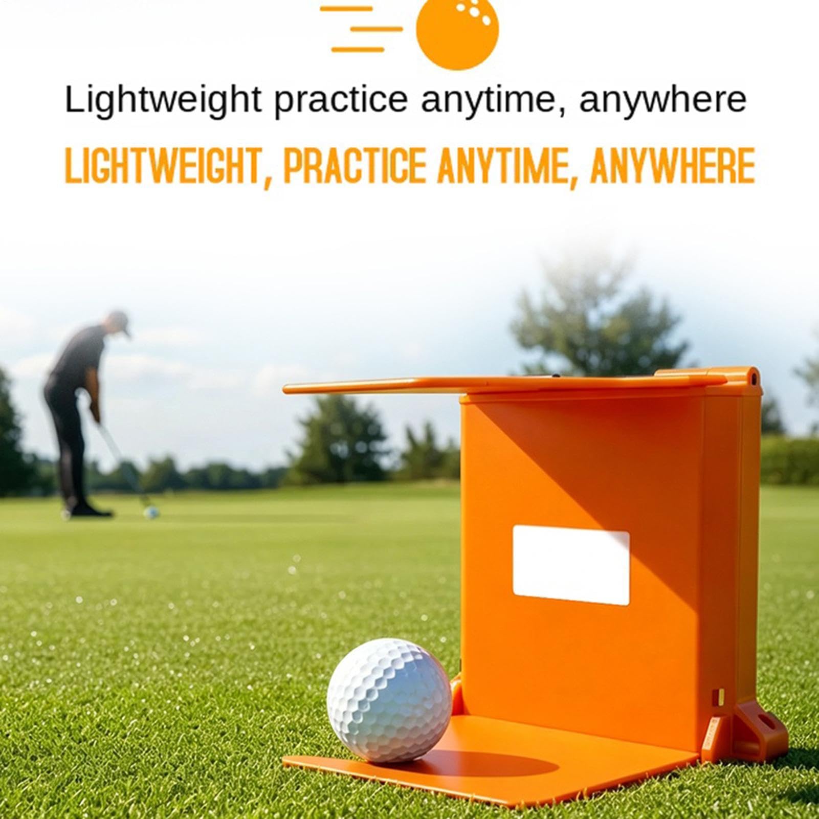 Entrenador de impacto de golf antideslizante y portátil, accesorio de