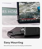 Vista 7 de Goospery [Soporte + soporte] Funda para Apple Pencil de 1ª y 2ª generación con cierre magnético, funda de piel elástica compatible con iPad Pro 12.9