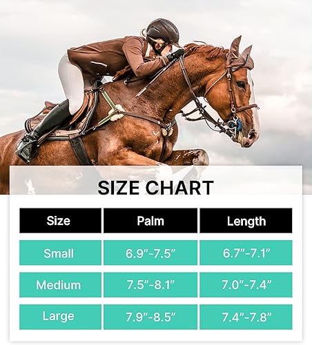 Miniatura 17 de Thapower Guantes de equitación para mujer, guantes de equitación de invierno, guantes de equitación para mujer, jóvenes, niñas, para exteriores