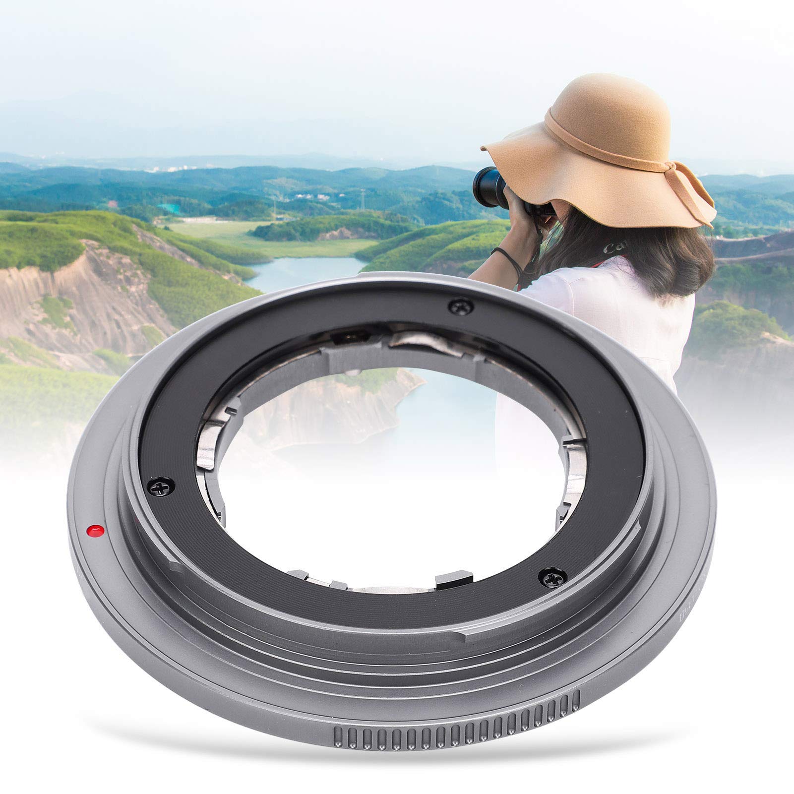 Bague D'adaptation MGFX, Convertisseur pour Objectif Leica M vers Appareil Photo Fuji GFX 50R 50S 100