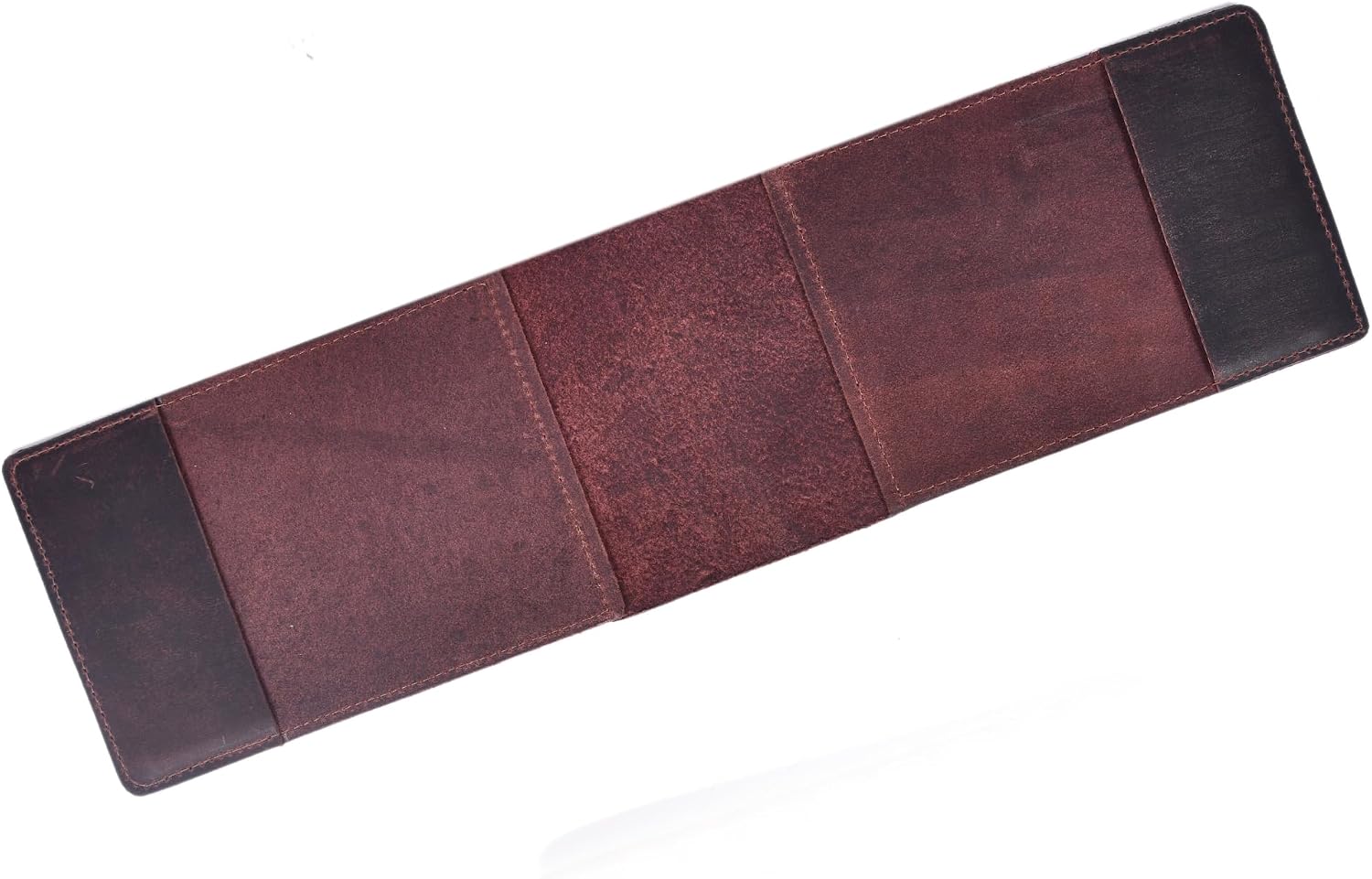 Tolredo Pilot Log Book TL-SP-30 Flight Standard Logbook Top Grain Cow Leather Refillable Bleedproof Paper 96 Pages Aviation Notebook for FAA Documentation (Stressed Walnut, 9"X5")