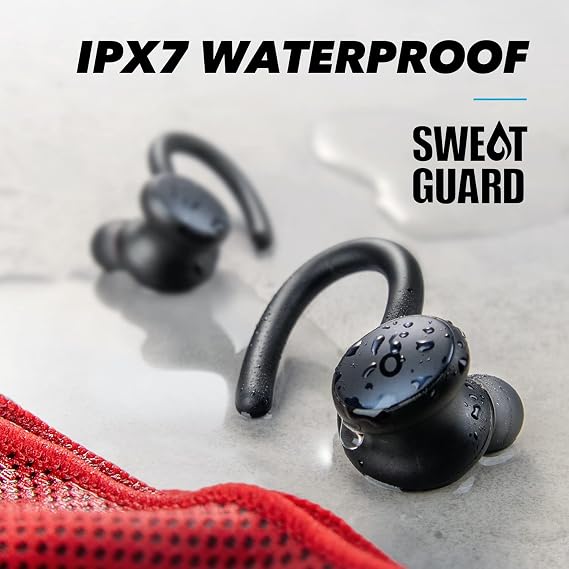 Soundcore by Anker, Soundcore Sport X10 True Wireless Bluetooth 5.2 Workout Headphones