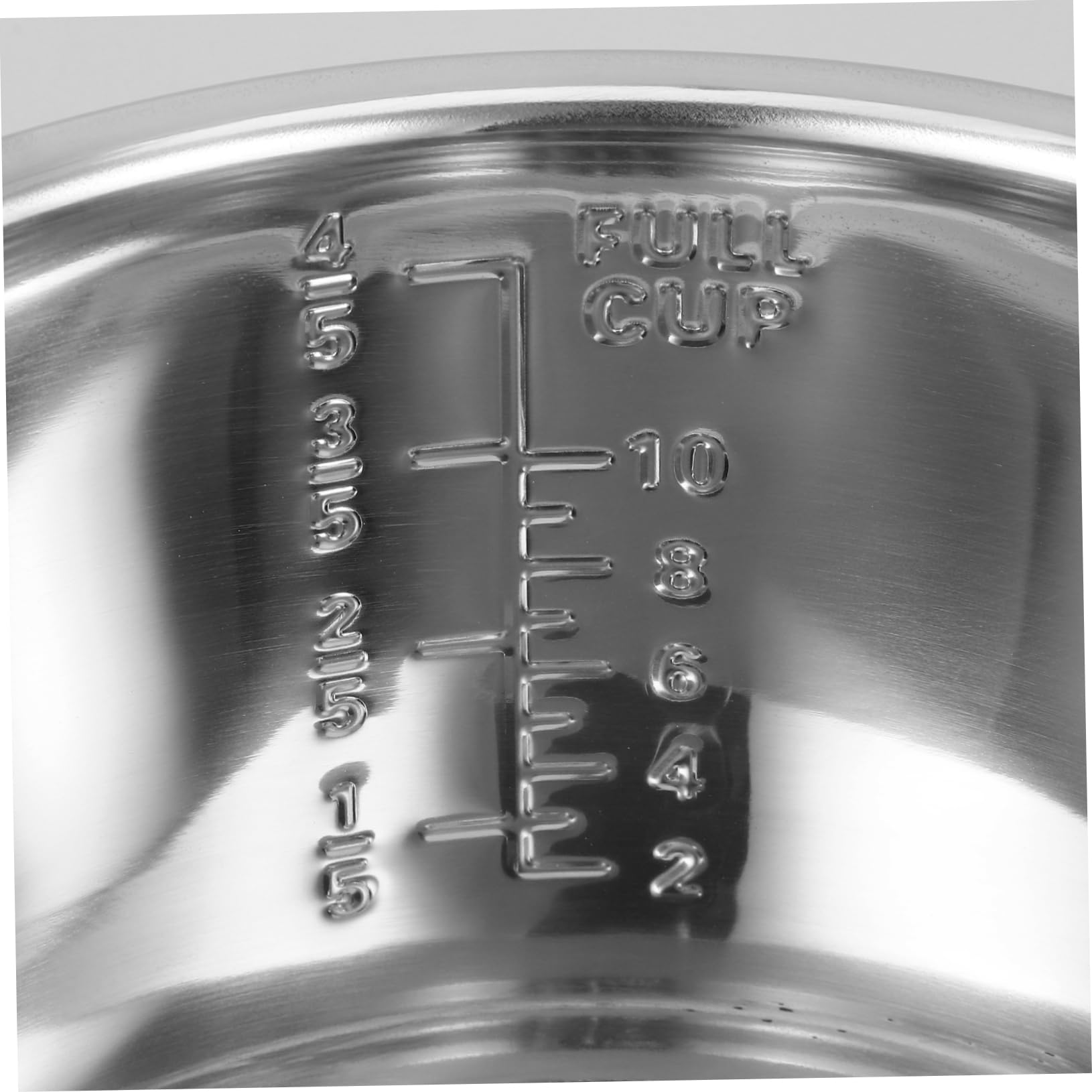 Gatuida Casserole Intérieure en Acier Inoxydable 5l pour Cuckoo Rice Cooker, Pot Intérieur du Cuiseur à Riz Argenté Design à Échelle, Fourniture de Remplacement Polyvalente