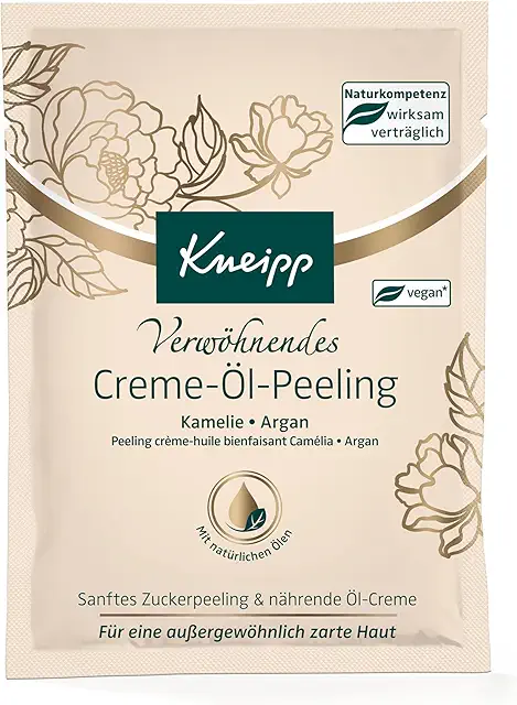 Kneipp Cream Oil Peeling Scrub - 40 ml for Soft, Radiant Skin