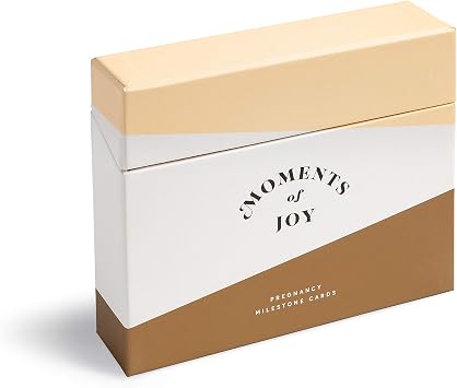 Compendium Moments of Joy: Pregnancy Milestone Cards, 45 ct