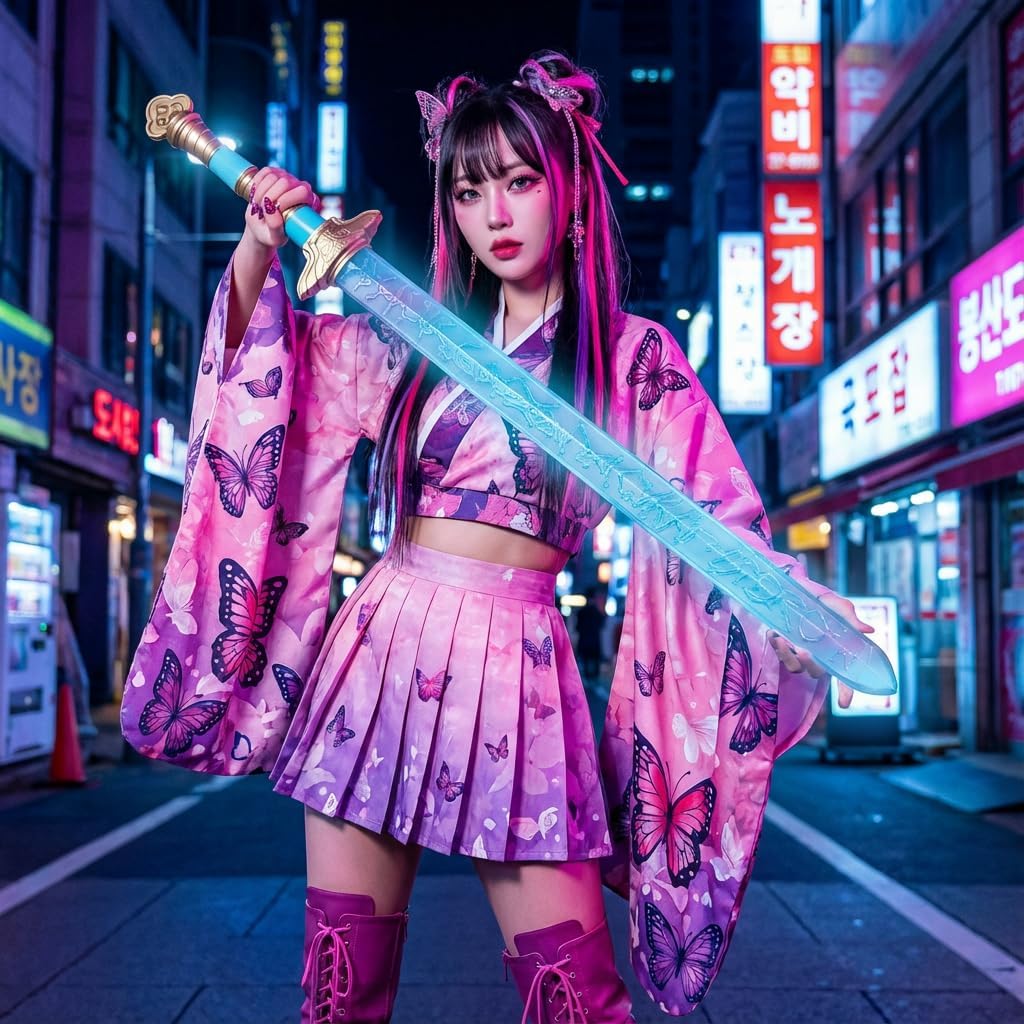 Costume Weapons Sword for Hunter Cosplay: Anime Merch - Outfit Accessories Prop 32" Long Gold