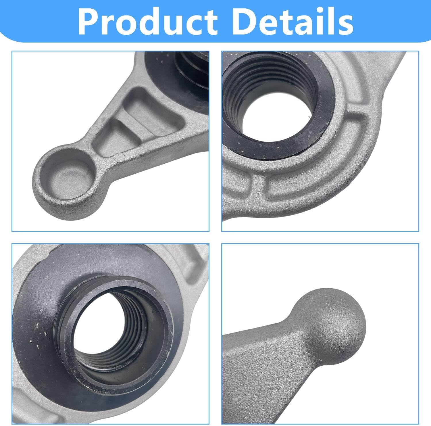 Wheel Balancer Hub Wing Nut 40mm x 8mm Shaft Thread Compatible with Hunter DSP7700 DSP8500 DSP9000 DSP9200 DSP9500 DSP9600 GSP9700 Shaft Manual Hub Wing Nut Replace 812103