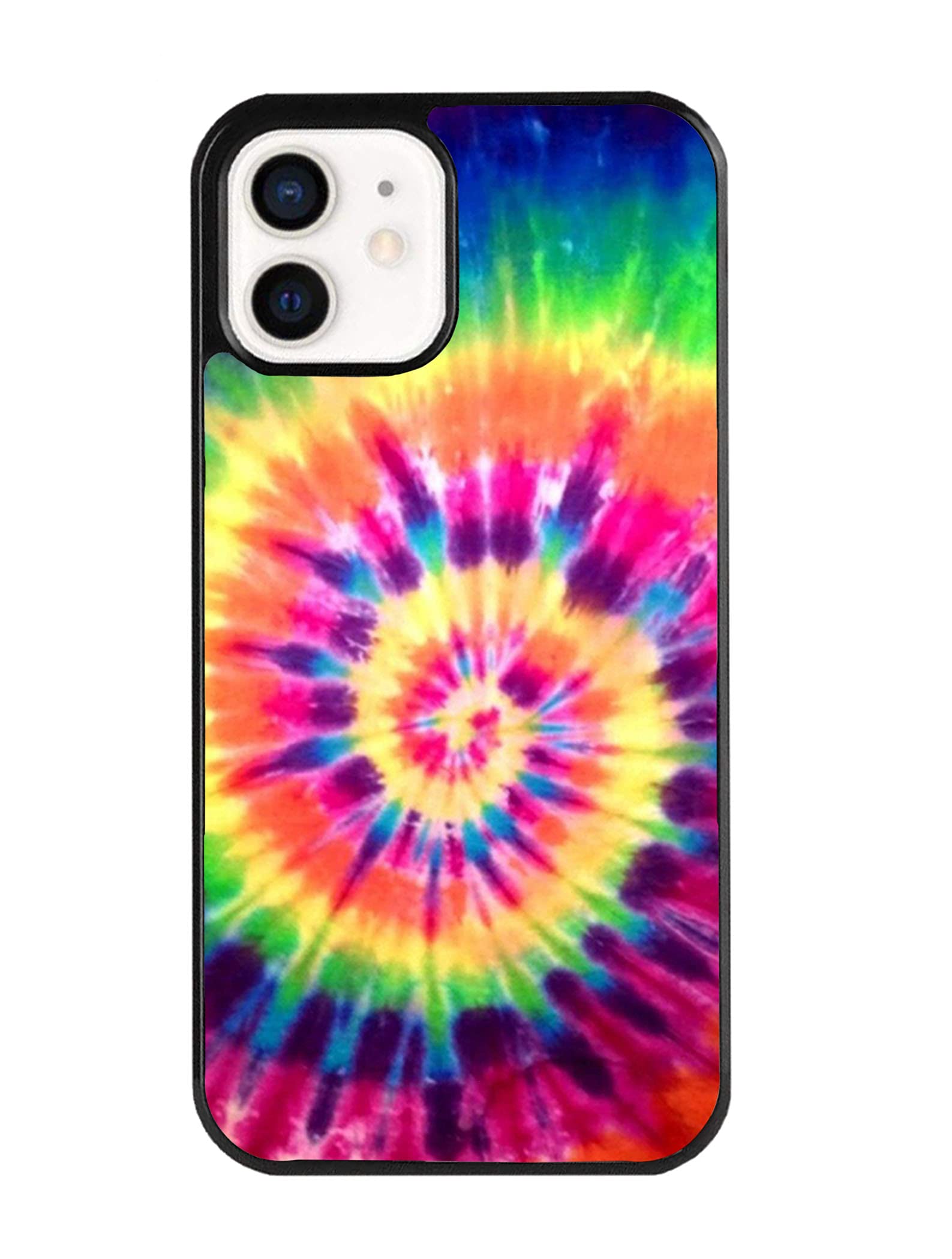 VUTTOOfor iPhone 12 Mini Case - Nice Tie Dye Rainbow Pattern Phone case - TPU Shock Absorption Protection Phone Cover Case