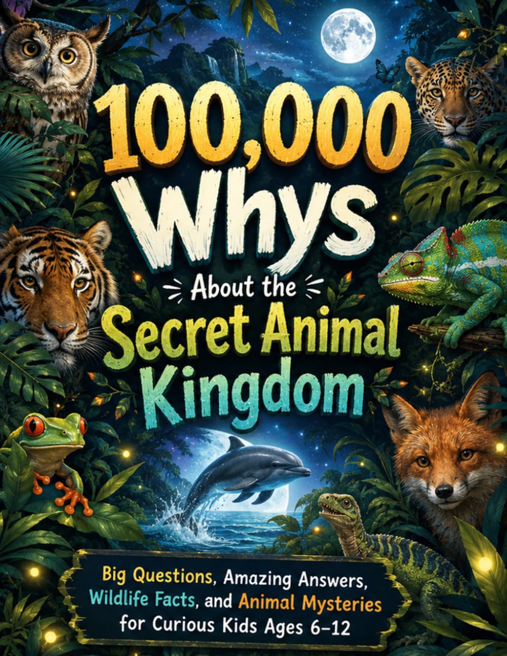 100,000 Whys About the Secret Animal Kingdom: Big Questions, Amazing Answers, Wildlife Facts, and Animal Mysteries for Curious Kids Ages 6–12