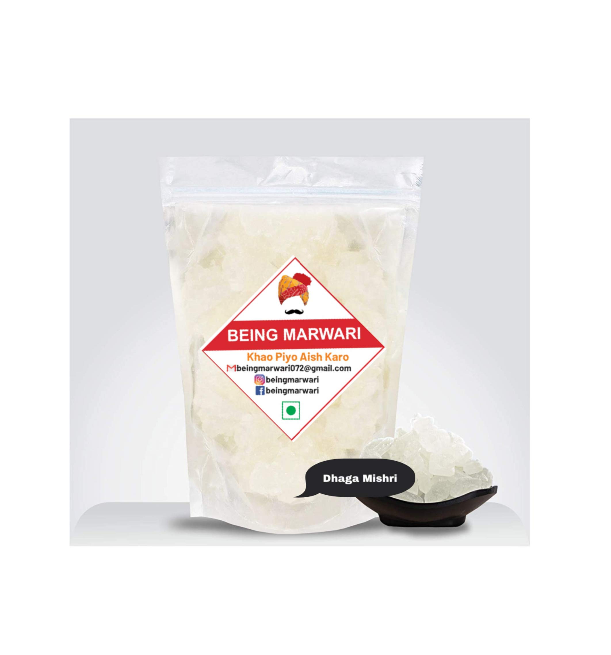 Being Marwari Mishri Crystal (Dhaga Mishri) (Mishri Dhage Wali), 1kg (B08L6BFLBP) Amazon Price History, Amazon Price Tracker