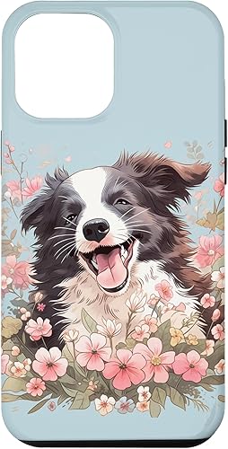 Funda para iPhone 14 Plus Happy Border Collie
