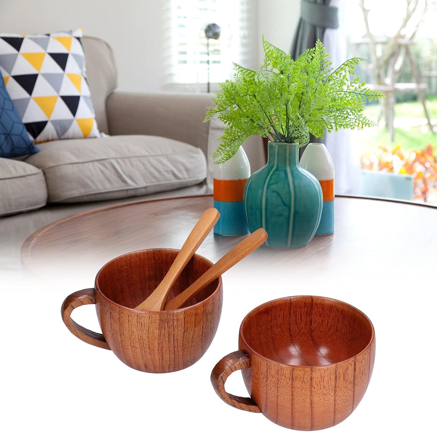 Coffee Cup, Hand Made Milk Cup Strong and Easy Wearresisting and More Durable for Birthday Gift me Bar//2074