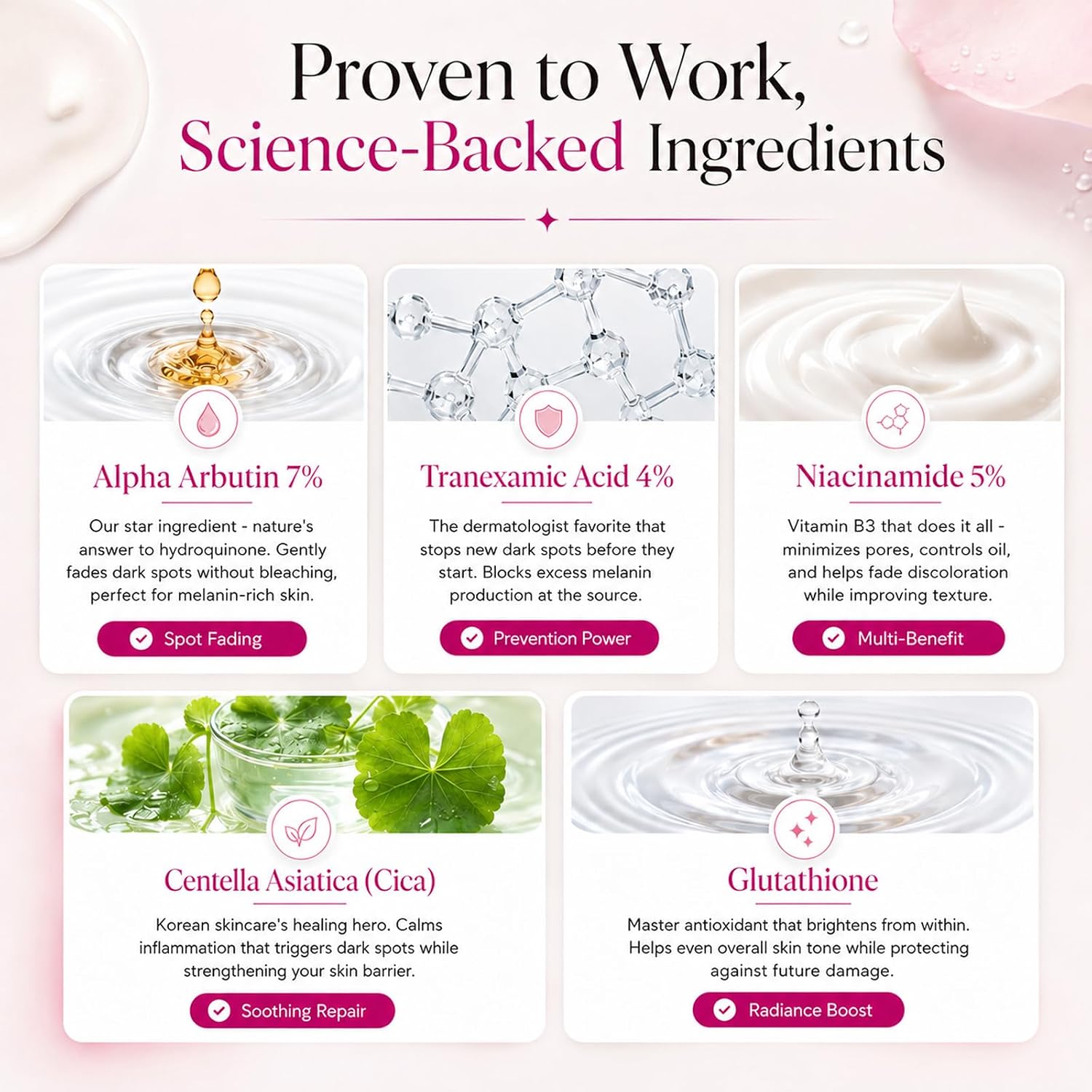 Korean Brightening Cream for Face & Body, Arbutin And Tranexamic Acid Facial Cream For Uneven Skin Tone And Dark Spot Appearance Care For Daily Skincare Routine