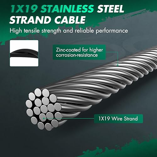 Miniatura 3 de SCITOO Cable de embrague de cortacésped para Toro: 112-6137; para MTD: 746-04353A, 946-04353A, 746-04353, 946-04353 Cable de compromiso de cubierta