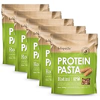 Vista 10 de Lulupasta - Pasta alta en proteínas, 0.65 onzas, hecha con harina de altramuca y harina de girasol, 0.18 onzas de carbohidratos netos, sin gluten