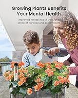 Vista 7 de iDOO Kit de sistema de cultivo hidropónico de 12 cápsulas, regalos navideños regalos de jardinería para mujeres, mamá, papá, niños, jardín