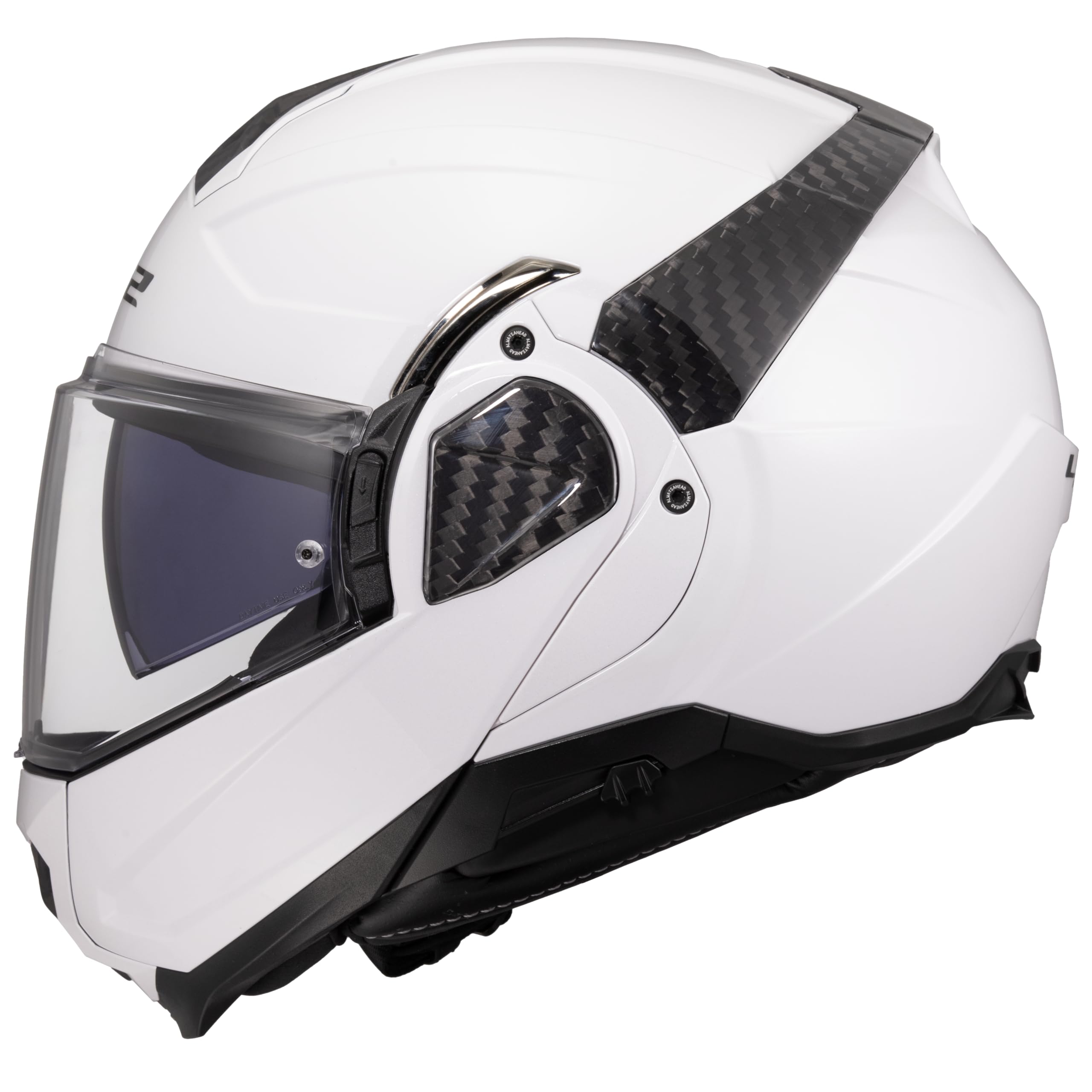 LS2, Casque Moto Modulable ADVANT II Solid Gloss White
