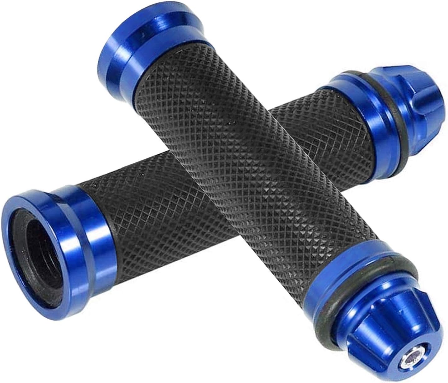 KingBra A Pair Motorcycle Handlebar Grips 22MM, 25MM CNC Aluminum