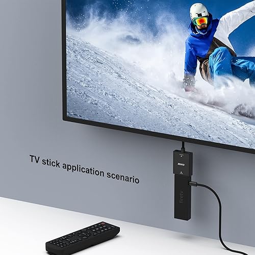 Miniatura 8 de BENFEI Adaptador HDMI a VGA, Adaptador de entrada HDMI hembra a salida VGA macho con conector de audio de 3.5mm compatible para TV Stick,