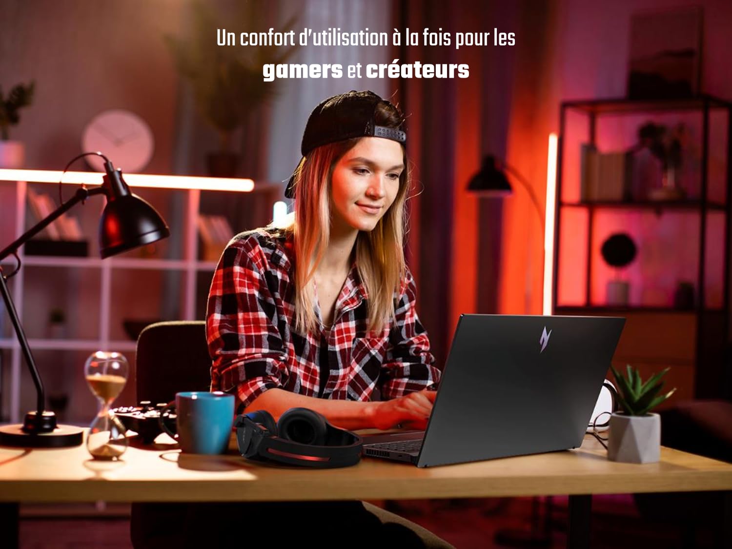 Acer Nitro V 15 I PC Portable Gaming 15.6'' FHD LCD 165Hz I NVIDIA GeForce RTX 4050 I AMD Ryzen 5 7535HS I 16 Go RAM I 512 Go SSD I Windows 11 Home I Noir I Clavier FR AZERTY I ANV15-41-R4FN