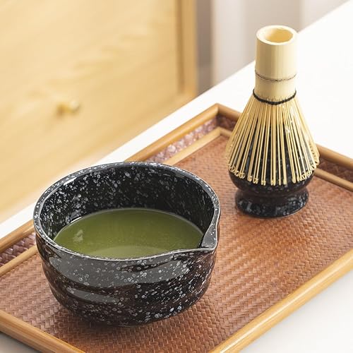 Miniatura 3 de Juego de 8 batidores de matcha, kit de ceremonia de matcha hecho a mano para ceremonia de té japonesa, el mejor regalo para los amantes del matcha
