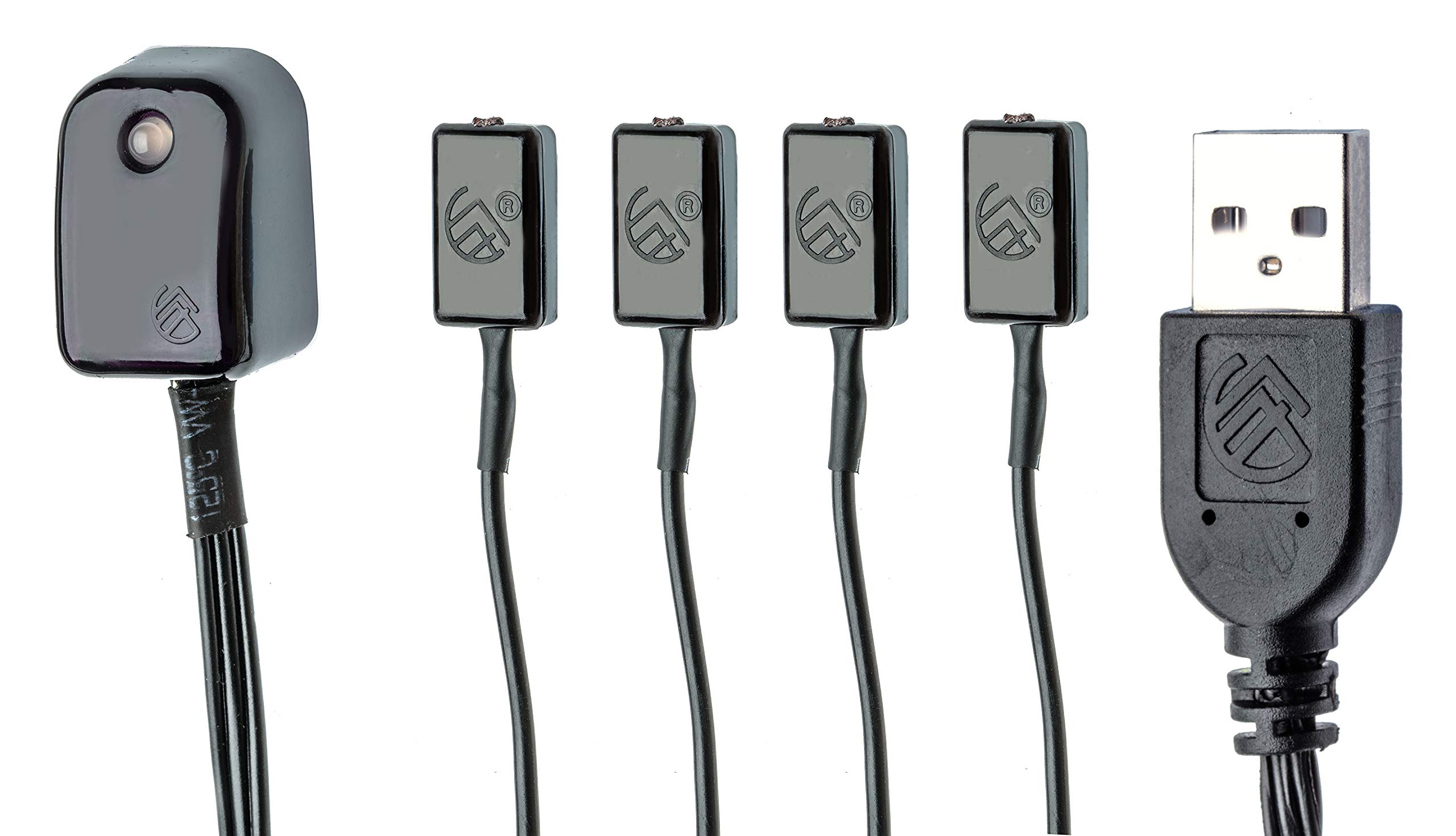 Bafx Products - All-in-One Infrared IR Repeater Kit/Remote Control Extender Cable / 1, 2 or 4 Device Contro (4 Device)