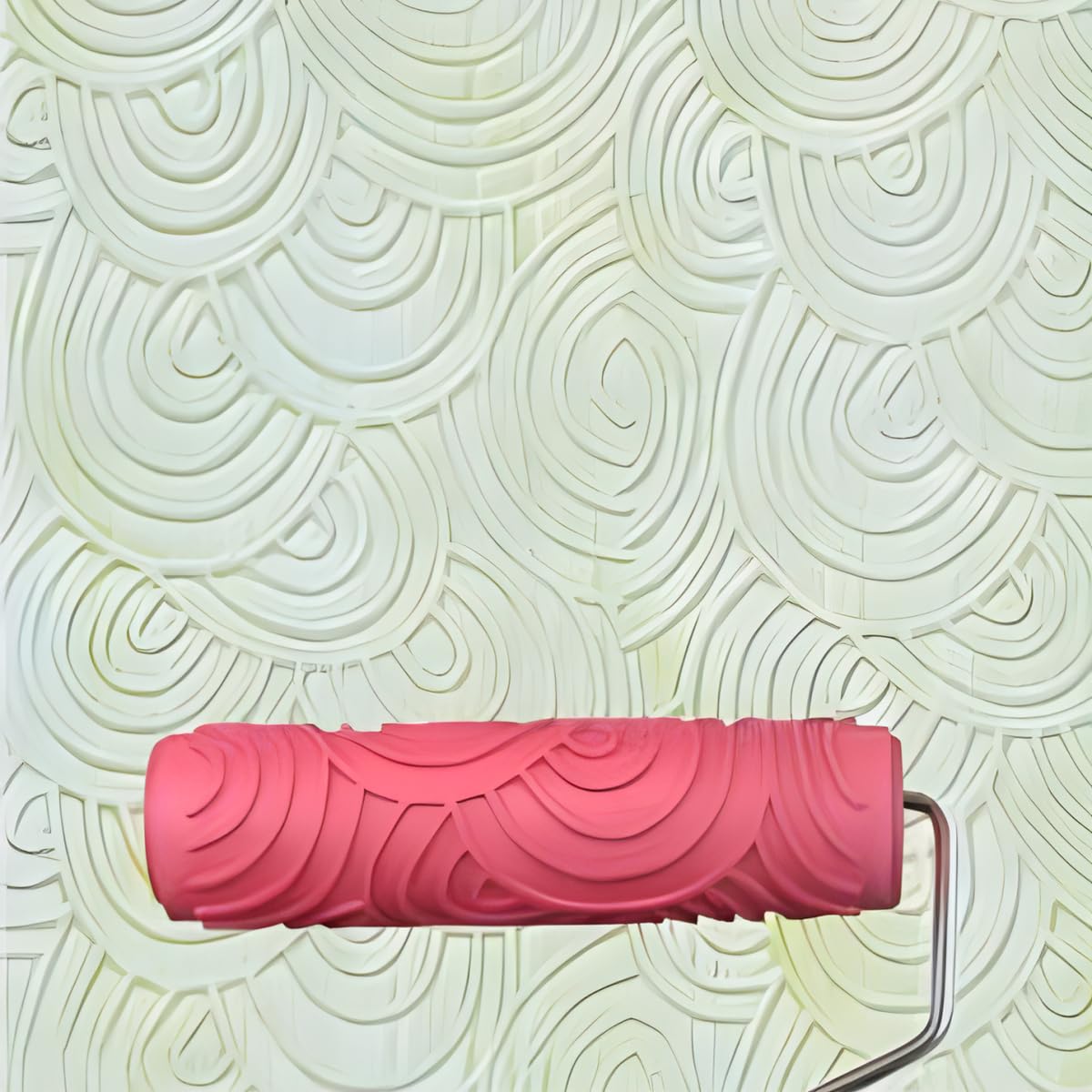 7" Texturing Roller, Patterned Textured Paint Roller, Drywall Texture Tool
