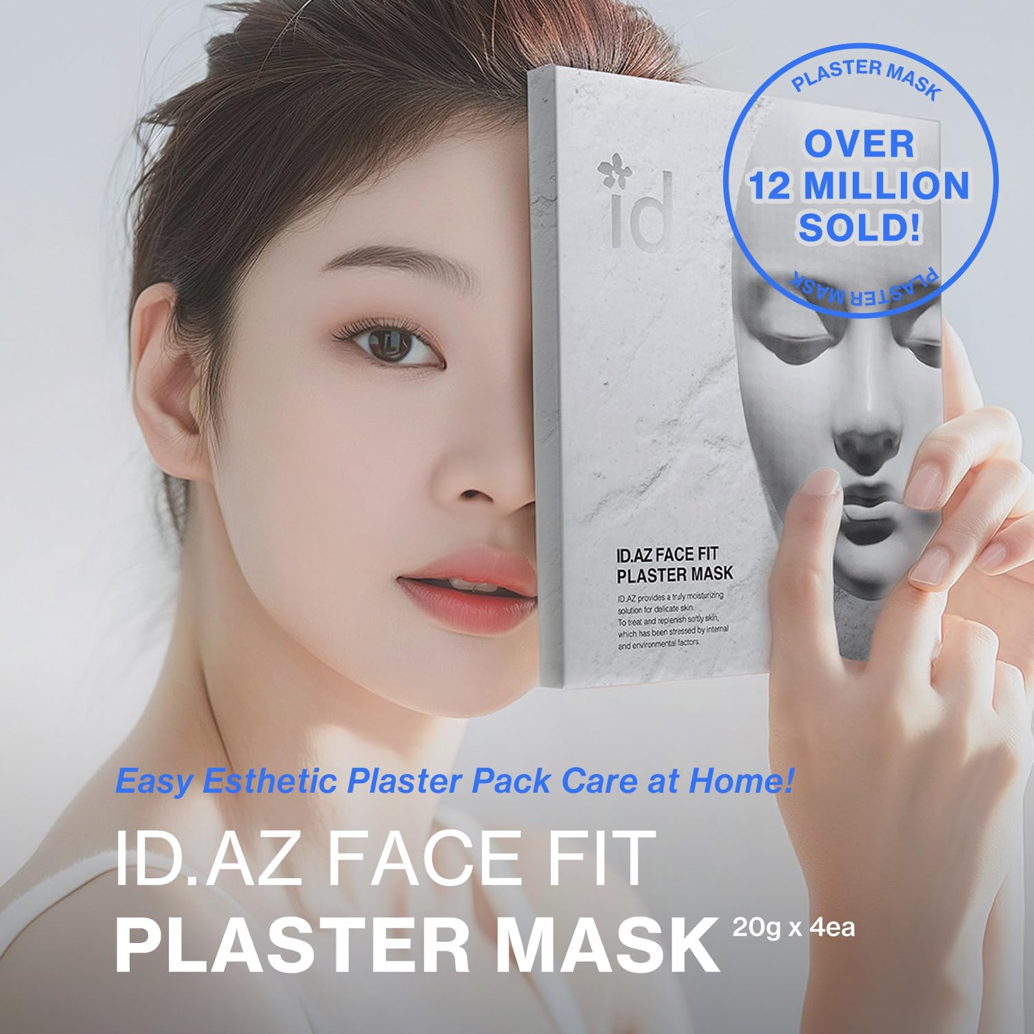 Amazon.com : ID PLACOSMETICS Face Fit Plaster Mask (4ea) — Korean