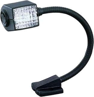 HELLA 004532171 '4532 Series' 12" 12V DC Fixed Mount Flexible Chart Reading Light with Black Housing