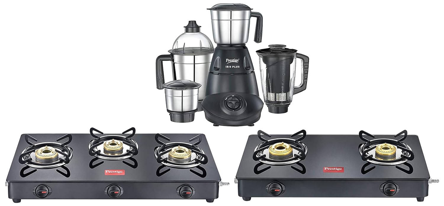 Buy Prestige IRIS Plus 750 watt mixer grinder & Prestige Magic Open