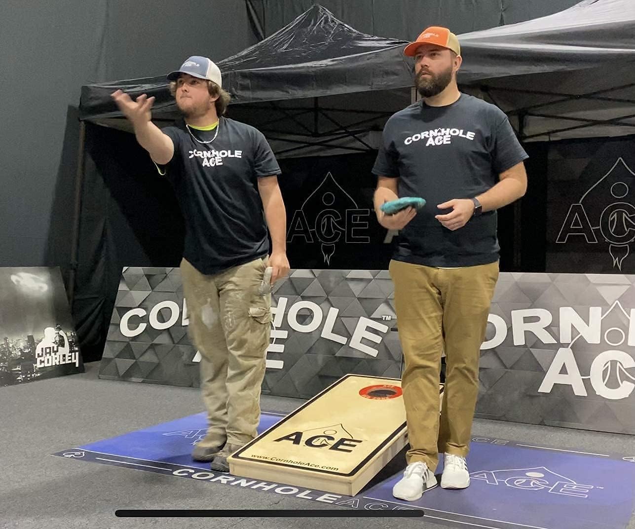 Ace Clusters - ACE Pro Stamped Approved Cornhole Bag Series - Slick-Stick Style Bags with Cluster Pad Technology - Played by ACE Professional Players