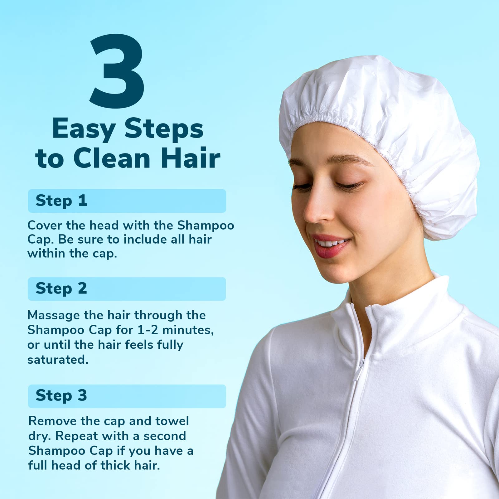 Buy Revive RinseFree Shampoo Cap 12 Pack Online at desertcart INDIA